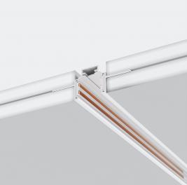 Шинопровод Maytoni Exility TRXM034-422W, магнитный низкопрофильный встраиваемый под ГКЛ 12,5 мм, белый 2м