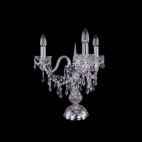 Bohemia Ivele Crystal Настольный светильник Bohemia 1403L/3/141-39 Ni