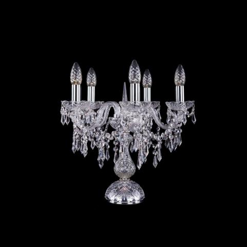 Bohemia Ivele Crystal Настольный светильник Bohemia 1403L/5/141-39 Ni