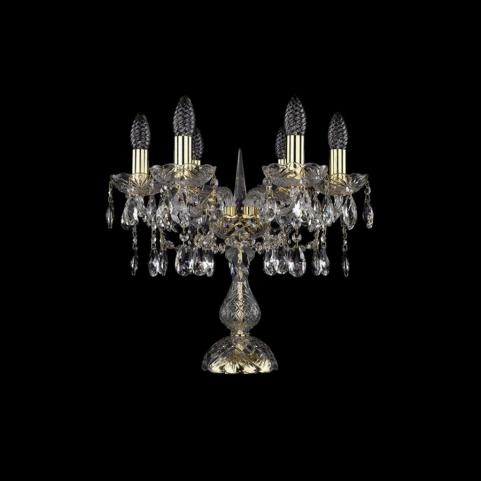 Bohemia Ivele Crystal Настольный светильник Bohemia 1413L/6/141-39 G