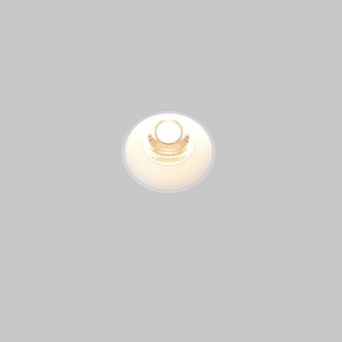 Точечный светильник Maytoni Technical Downlight 3000K Round DL058-7W3K-TRS-W
