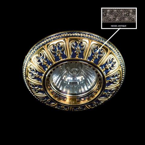 Точечный светильник Art Glass SPOT 50 NICKEL ANTIQUE