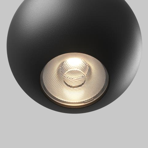 Трековый подвесной светильник Maytoni Technical Elasity 3000K Sfera TR165-1-8W3K-M-B