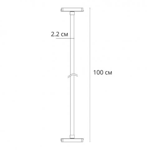 Магнитный трековый светильник Arte Lamp Rapid 3000К A1167PL-1BK