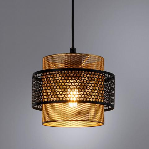 Светильник подвесной Arte Lamp Grid A7069SP-1GO