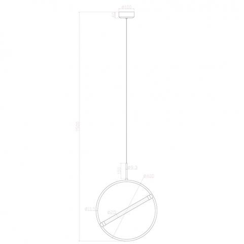Светильник подвесной Arte Lamp Dolores A2565SP-1BK