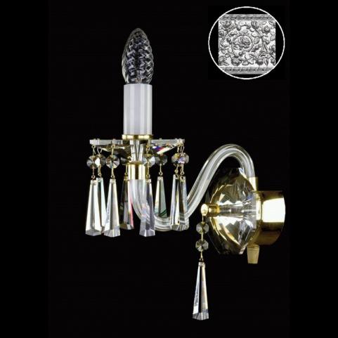 Бра Art Glass NIKITA I. NICKEL CE