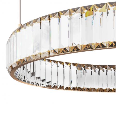 Подвесной светильник Loft IT Crystal ring 10135/1000 Gold