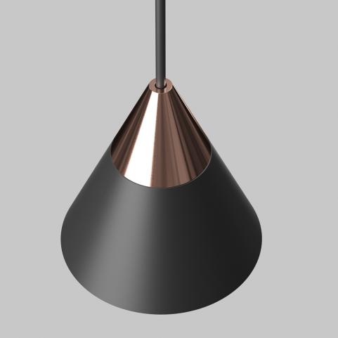 Трековый подвесной светильник Maytoni Technical Elasity 3000K Cono TR166-1-7W3K-M-B