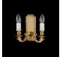 Бра Art Glass GRACIE II. BRASS ANTIQUE
