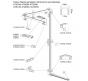 Шинопровод магнитный накладной Arte Lamp Optima-Accessories  A720133