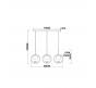 Подвесной светильник Arte Lamp Caprice A4182SP-3BR