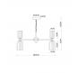Светильник подвесной Arte Lamp Charm A1623LM-10GO