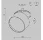 Точечный светильник Maytoni Technical Downlight 4000K Onda DL024-12W4K-W
